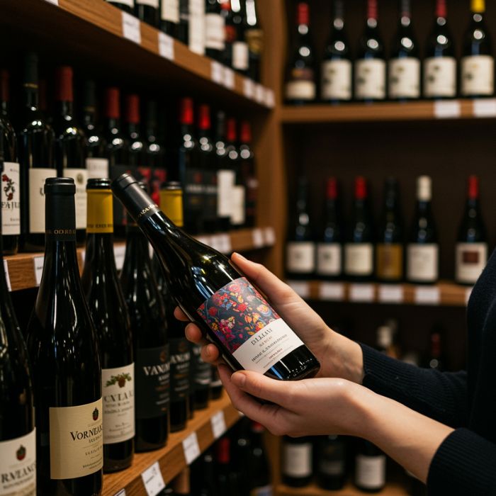 Etiqueta de vino